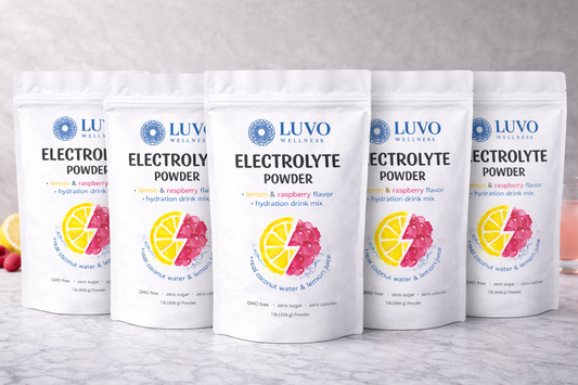 5 MONTH SUPPLY - Luvo Wellness Hydration Electrolytes Powder, 1lb