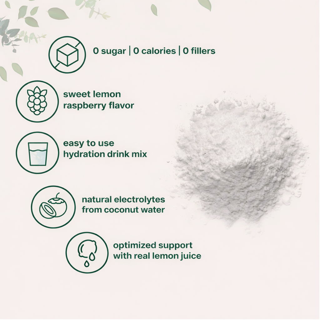 5 MONTH SUPPLY - Luvo Wellness Hydration Electrolytes Powder, 1lb